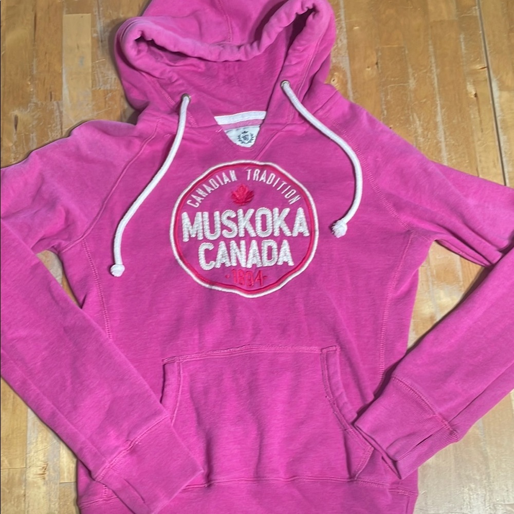 Campus Crew Muskoka Pink Hoodie